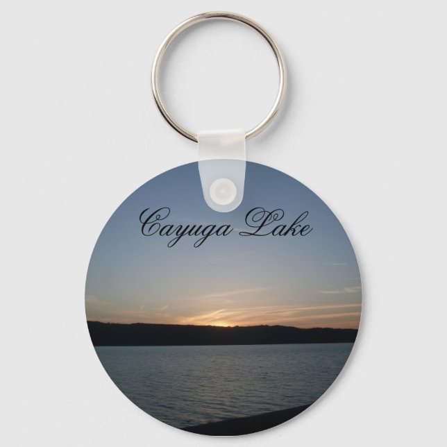FINGER LAKES, CAYUGA LAKE keychain (Front)