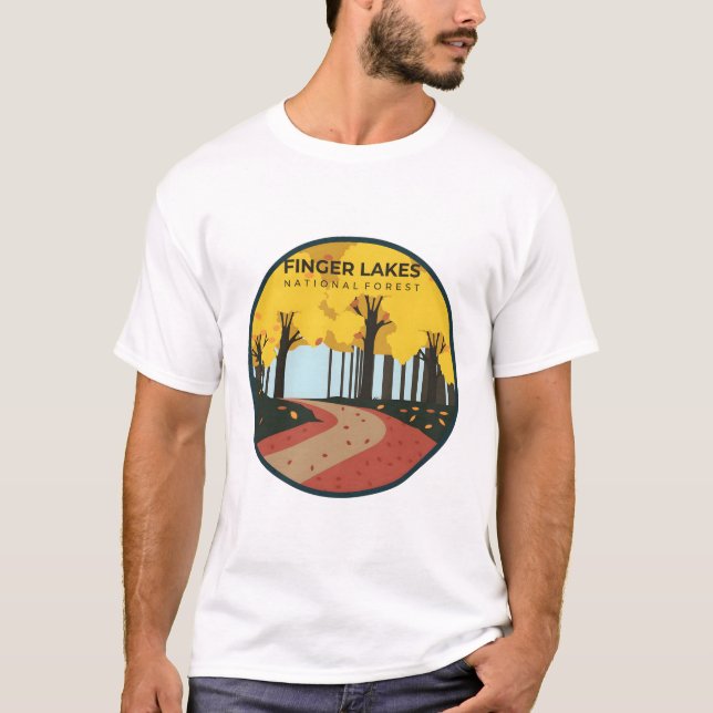 Finger Lakes National Forest T-Shirt (Front)