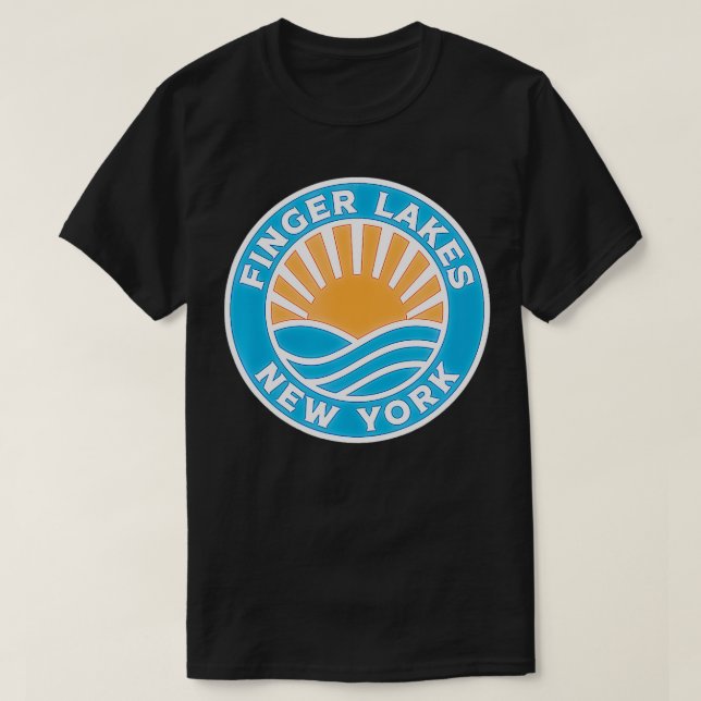 Finger Lakes New York  Finger Lakes  T-Shirt (Design Front)