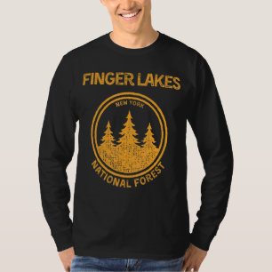 Finger Lakes New York National Forest T-Shirt