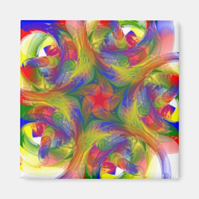 Finger Painting Magnet (Front)