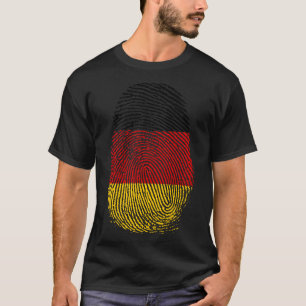 Finger Print - Germany   Deutschland T-Shirt