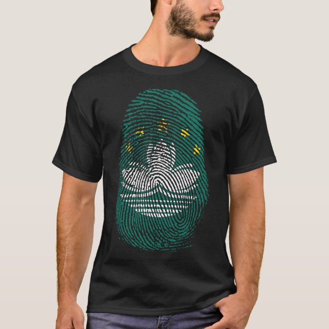 Finger Print - Macau T-Shirt (Front)