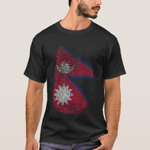 Finger Print - Nepal T-Shirt