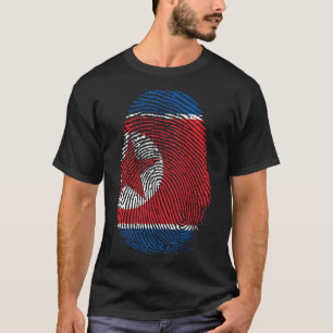 Finger Print - North Korea T-Shirt