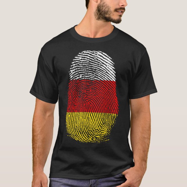 Finger Print - South Ossetia T-Shirt (Front)
