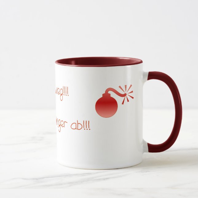 Finger weg mug (Right)