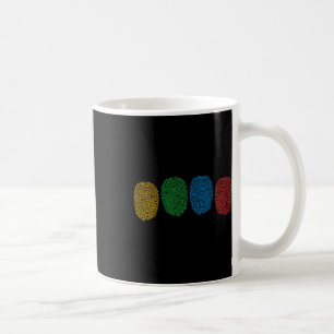 Fingerprint Autism Awareness Neurodiversity Autism Coffee Mug