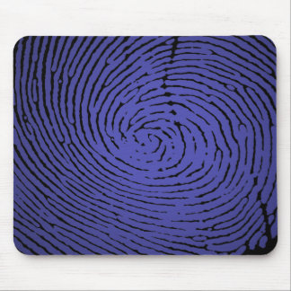 Fingerprint Graphic Mouse Pad