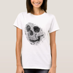 Fingerprint skull T-Shirt