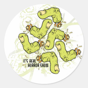 Fingers Classic Round Sticker