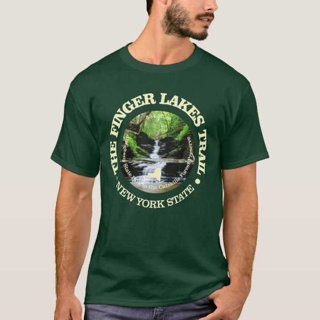 Fingers Lakes Trail T-Shirt (Front)