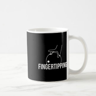 Fingertipping Bowling Grip Design For Bowlers Thro Coffee Mug