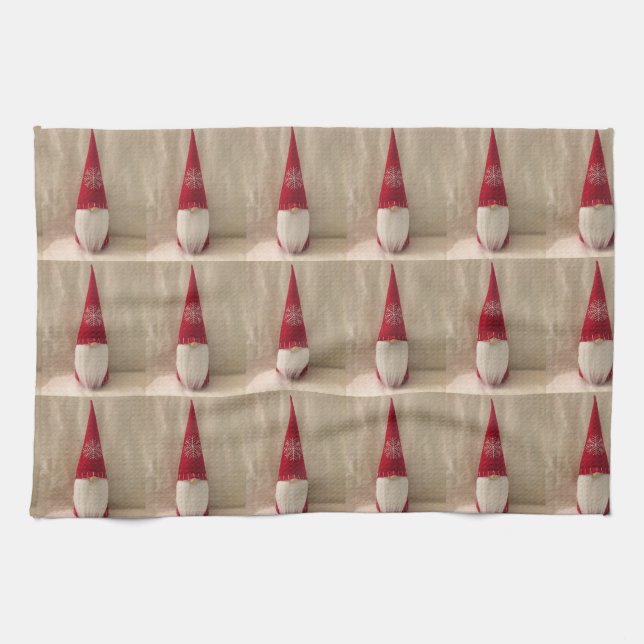 ***FINISH GNOMES*** ON THIS GREAT KITCHEN TOWEL (Horizontal)