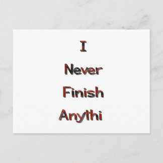 Finish Postcard