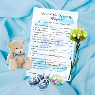 Finish the Nursery Rhyme Game Little Lamb Soaring 