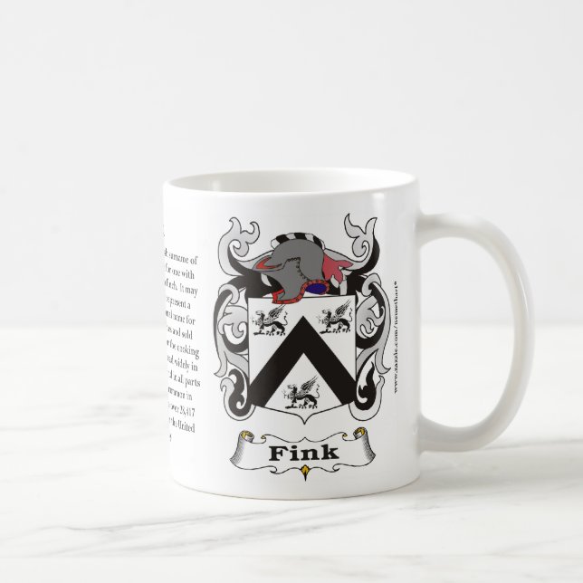 Fink Family Coat of Arms Mug (Right)