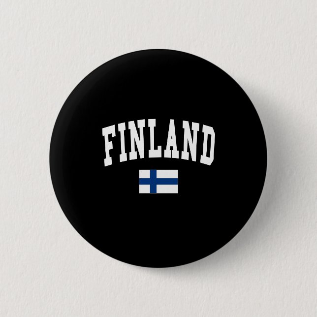 FINLAND 6 CM ROUND BADGE (Front)