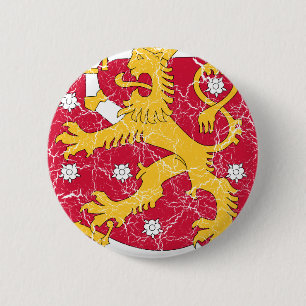 Finland Coat Of Arms 6 Cm Round Badge