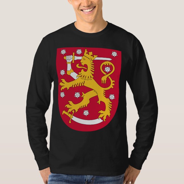 Finland Coat of arms FI T-Shirt (Front)