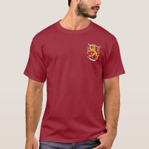 FInland Coat of Arms Lion Pocket Design T-Shirt