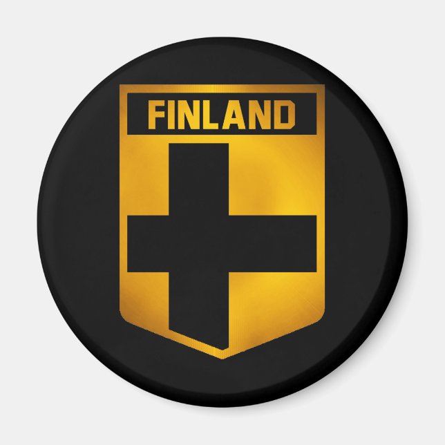 Finland Emblem Magnet (Front)