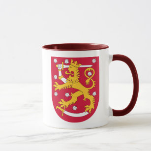 finland emblem mug
