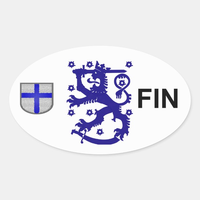 Finland Euro Sticker (Front)