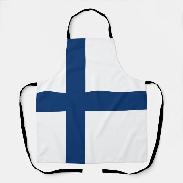 Finland Flag Apron (Front)