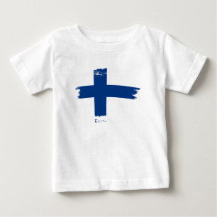 Finland flag baby T-Shirt