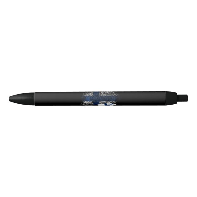 Finland flag black ink pen (Front)