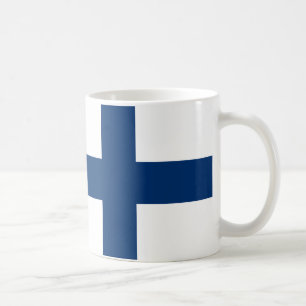 Finland Flag Ceramic Mug