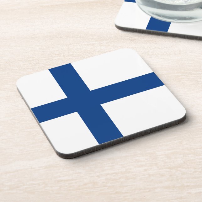 Finland flag coaster (Left Side)