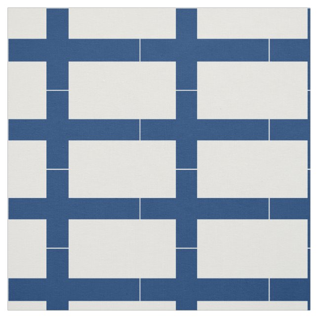 Finland Flag Fabric (Swatch)