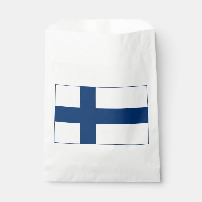 Finland Flag Favour Bags (Front)