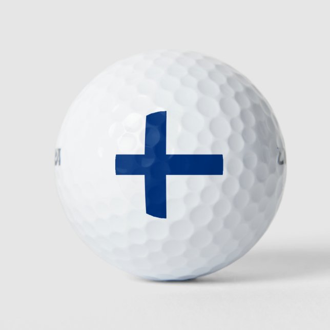 Finland flag golf balls (Front)