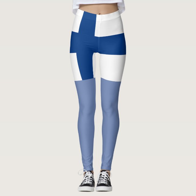 Finland flag leggings (Front)