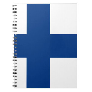 Finland Flag Notebook