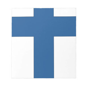Finland Flag Notepad
