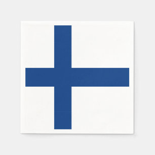 Finland flag Paper Napkin