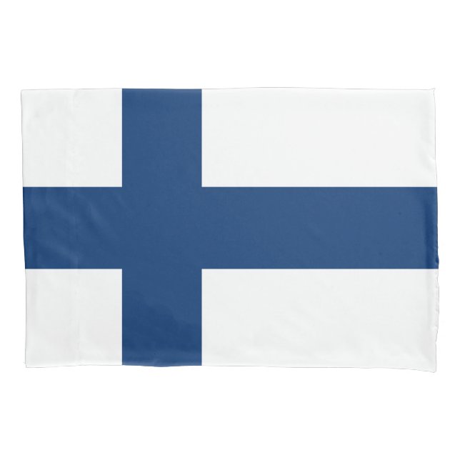 Finland Flag Pillowcase (Front)
