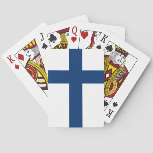 Finland Flag Playing Cards