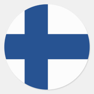 Finland flag Sticker