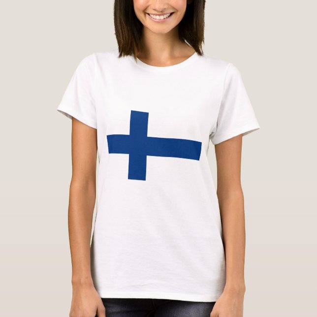 Finland Flag T-Shirt (Front)