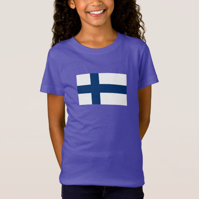 Finland Flag T-Shirt (Front)