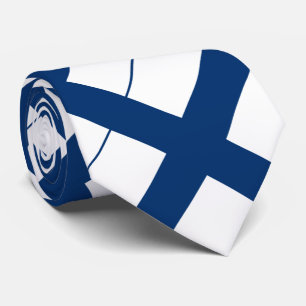 Finland Flag Tie