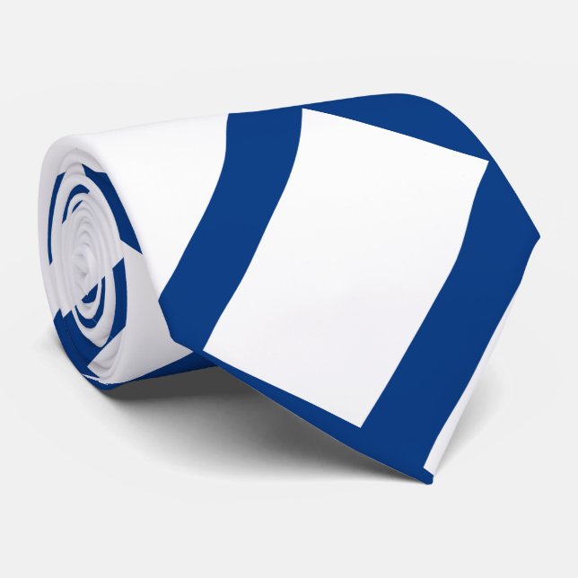 Finland Flag Tie (Rolled)