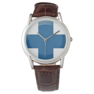 Finland flag watch