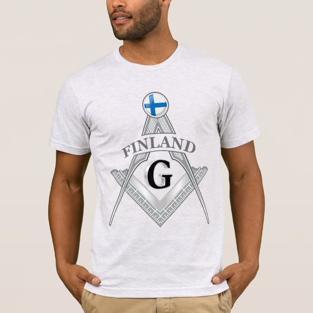 Finland freemasonry sign T-Shirt (Front)