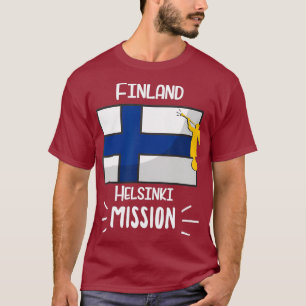 Finland Helsinki Mormon LDS Mission Missionary T-Shirt